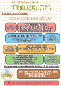 LES ATELIERS RECUP’ TOUS LES MECREDIS