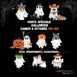 Vente déguisements Halloween – 4/10/2025
