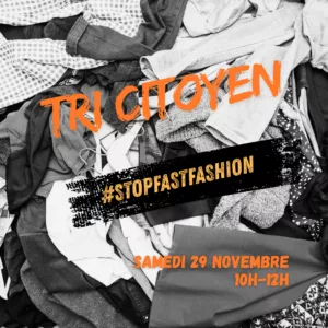 Tri citoyen #stopfastfashion